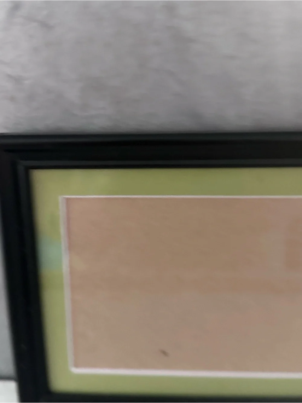 Vintage Frame BLACK WOOD COMPOSITE FRAME FITS 5X7